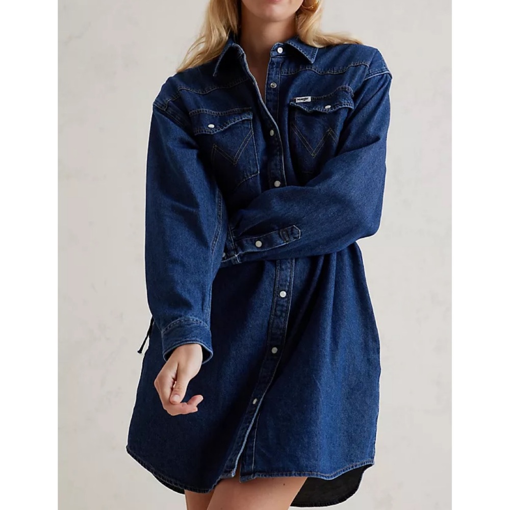 Wrangler Blue Denim Dress